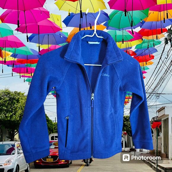 Columbia Girl's Jacket Size S 7/8 Purple‎ (2879) - Picture 1 of 2